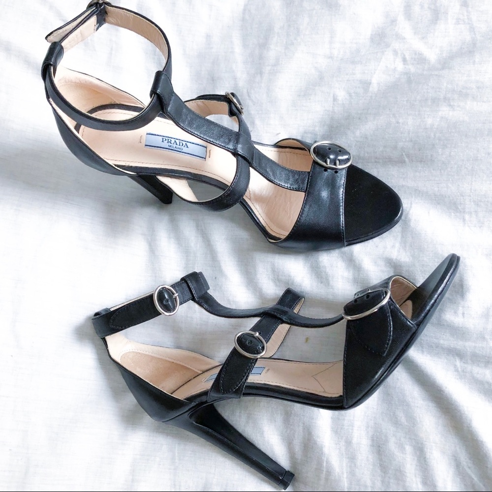 Prada New Stiletto Heels Size 38.5